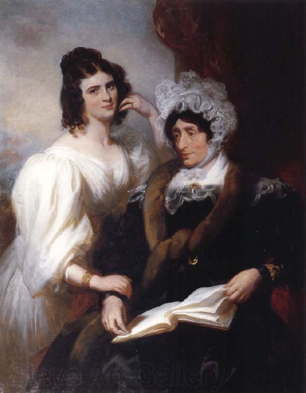 Henry Perronet Briggs Sarah Siddons and Fanny Kemble